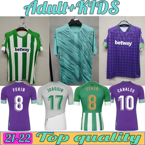 

man + kids 20 21 real betis soccer jersey joaquin loren boudebouz bartra home away 3rd 4th training suit commemorative edition fekir 8, Black;yellow