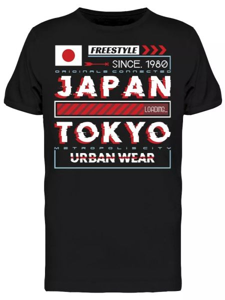 

Freestyle Japan Tee Men's -Image by Shutterstock, White;black