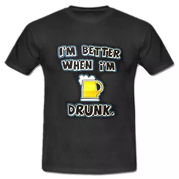 

t-shirt shirt nightlife 87 shirt black i am better i am drunk, White;black