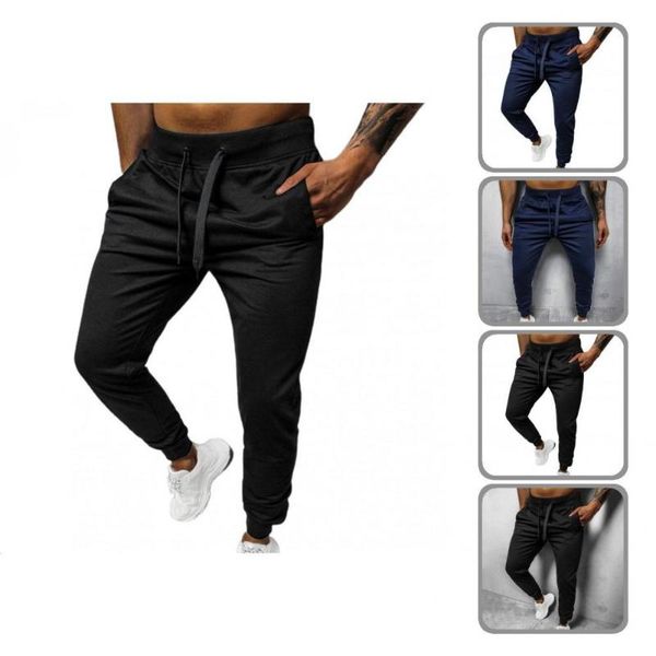 

men's pants cotton blend unique warm keeping tear-resistant men trousers elastic durable for dating, Black