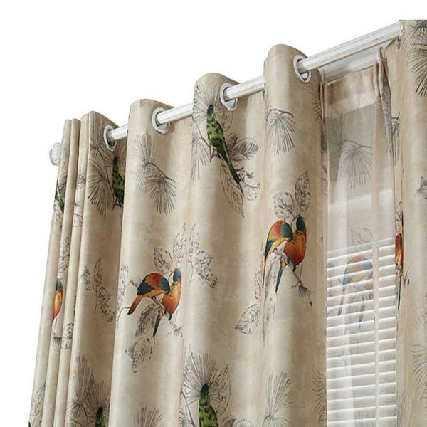 

curtain & drapes simple style printed fabric curtains for living room