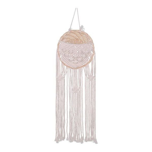 

decorative objects & figurines gifts home decor magazine keys aisle geometric phone storage organizer hanging pocket macrame wall holder nor