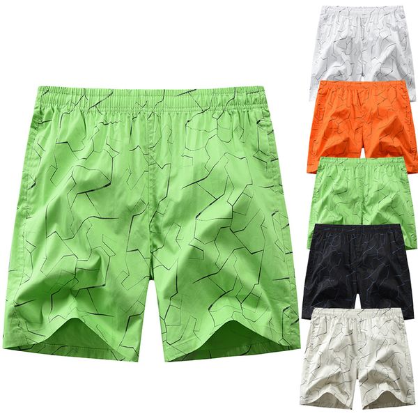 

men's shorts summer fashion casual youth capris, White;black
