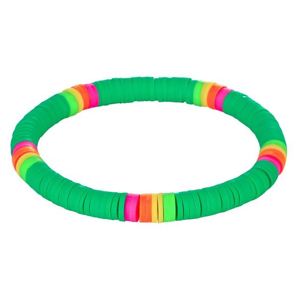 

beaded, strands kelitch bracelet polymer clay wristband handmade fashion 6mm beaded gift for women bracelets jewelry decoration mix color, Black