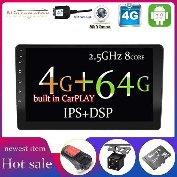 

player octa 8 core android 10.0 car dvd radio carplay 4g lte 360 panorama dsp spdif for azera 2006 2007 2008 2009 2010