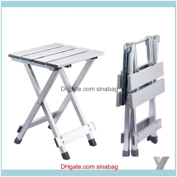 

sports & outdoorssuper light portable folding stool outdoor chair aluminum alloy fishing sketching aessories drop delivery 2021 7rif8