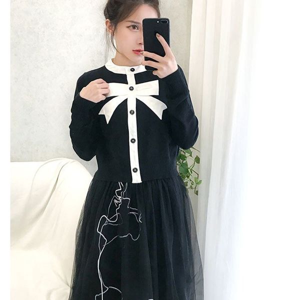 

women's jackets casual loose long shirt of the cardigan glove malpractice ladies'form women short lantejoules outwear 3kwc, Black;brown