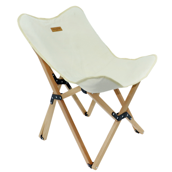 

camp furniture wooden solid wood folding butterfly chair picnic travel outdoor portable beech for garden beach & ca