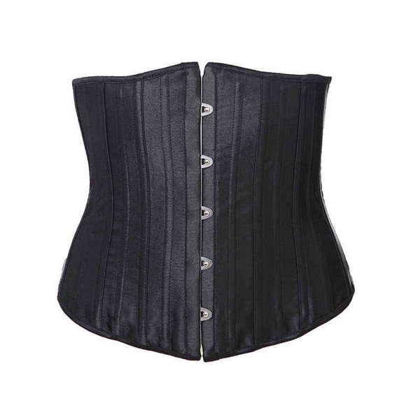 

waist tummy shaper 26 steel bone satin clip waist seal body shaping cloth postpartum abdominal corset court girdle