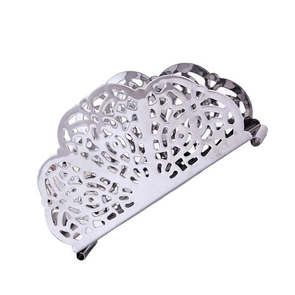 

tissue boxes & napkins 1pc holder el napkin rack household paper towel golden