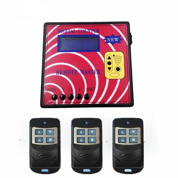 

digital counter remote master garage door key programmer frequency meter fixed rolling copier rf controller diagnostic tools