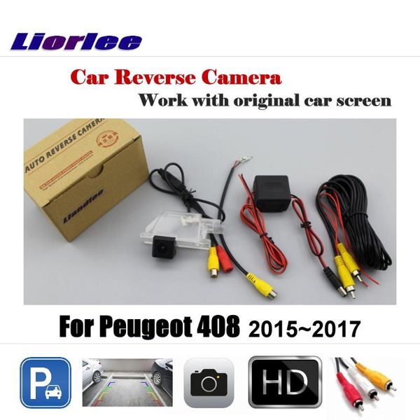 

for 408 2021~2021 screen / car rear view rearview back backup camera reverse parking cam cameras& sensors