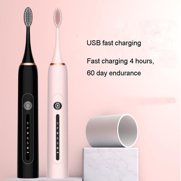 

smart electric toothbrush sonic toothbrush, clean your mouth thoroughly to keep breath fresh.