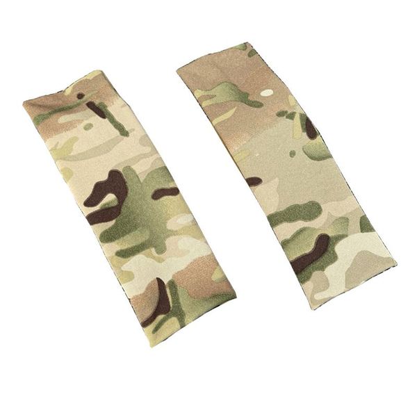 

hunting jackets tactical vest shoulder strap pad cover fcpc fcsk soft elastic protection pads 1 pair, Camo;black