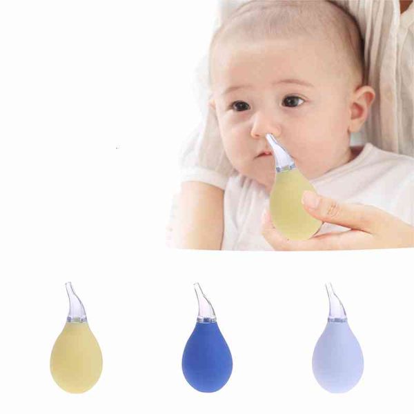 

baby newborn nasal aspirator suction soft tip mucus vacuum runny nose cleaner