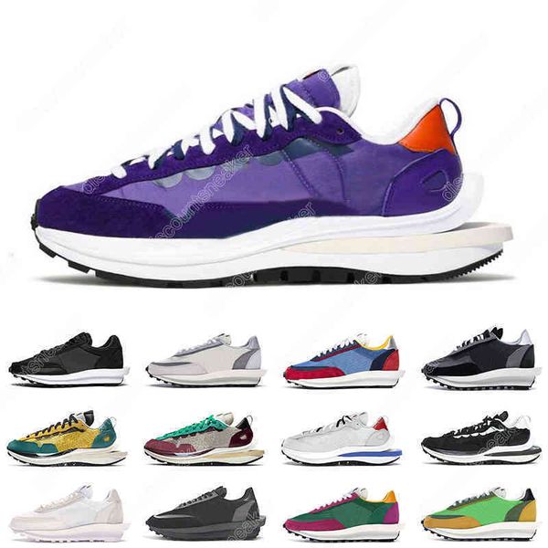 

vaporwaffle men women running shoes iris noir daybreak ldv black white nylon pine green outdoor mens trainers
