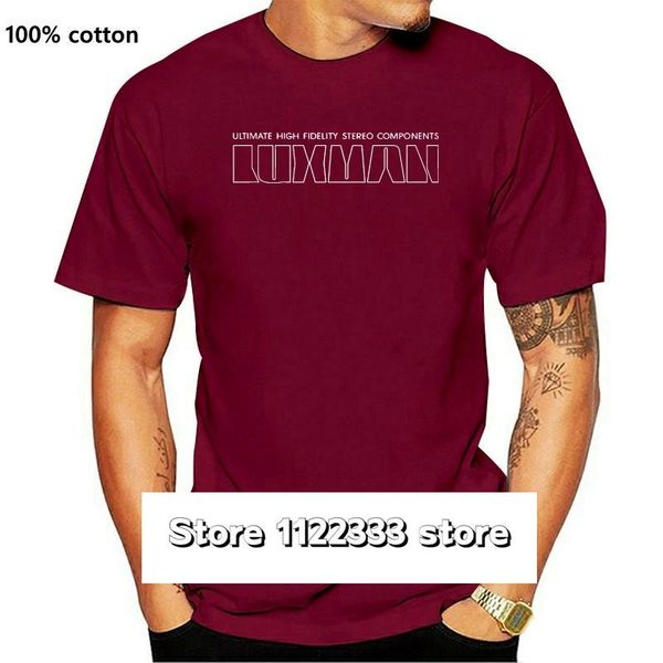 

men's t-shirts luxman stereo components - g200 ultra cotton t-shirt, White;black