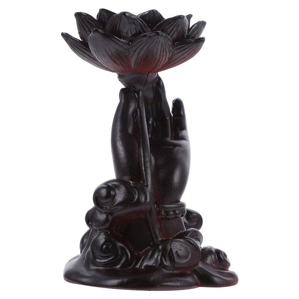 

novelty items 1pc resin adornment desk office decor crystal base stand