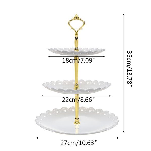 

other bakeware n1ha detachable cake stand wedding birthday party round 3 tier pastry cupcake fruit plate serving dessert displasy holder sty