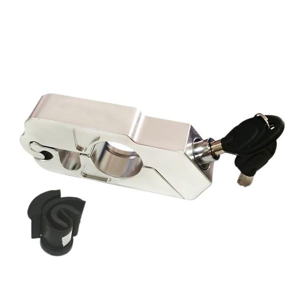 

theft protection aluminum alloy bike handlebar lock motorcycle anti-theft