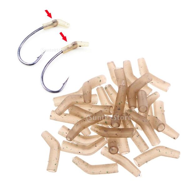 

fishing accessories 30pcs hook aligners carp line aligner hair rigs terminal tackle 11mm gancho alineadores