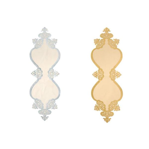 

table cloth ottoman lux velvet slim waisted runner