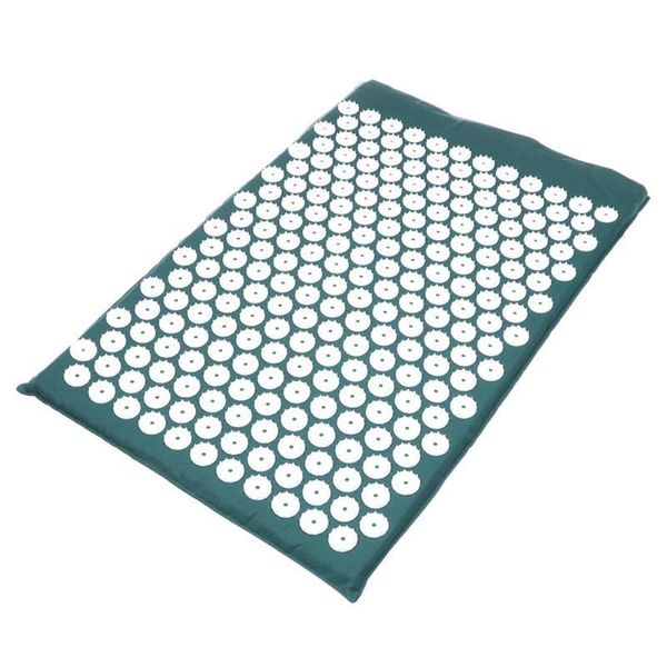 

yoga mats relief body stress pain acupressure massager cushions back spike