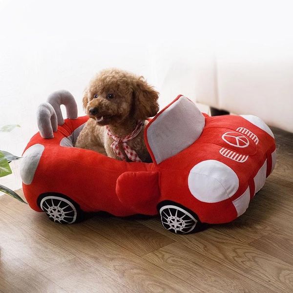 

kennels & pens pet nest fashion super cool sports car warm autumn and winter dog sofa bed cat