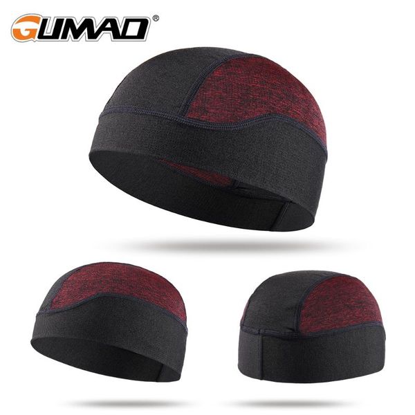 

cycling caps & masks summer helmet liner hats bicycle cap sports running fishing bike beanie riding basketball baseball scarf men women, Black