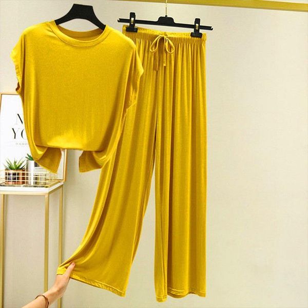

summer thin pajamas sets womens sleepwears homes clothing cotton pajama home wear pyjamas set spring pants nightwear, Black;red