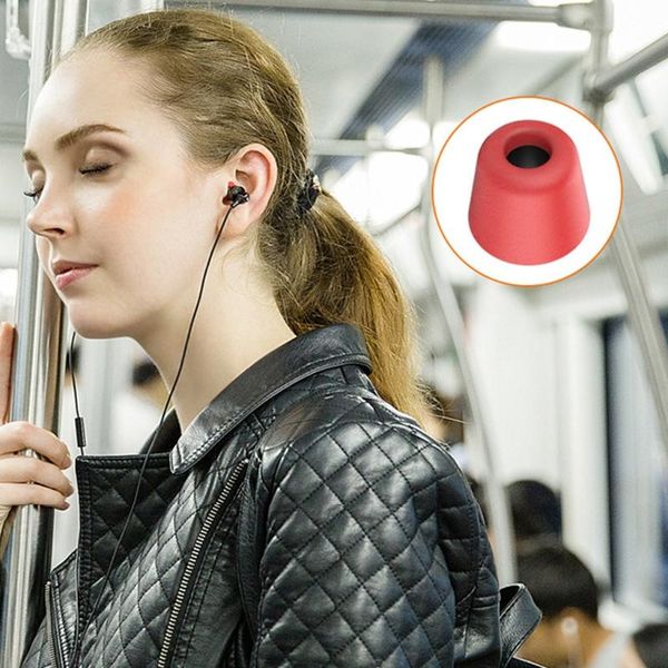 

cell phone repairing tools d57d 12pcs/box reusable silicone ear plugs compatible with various size earphone hearing protection in flexible