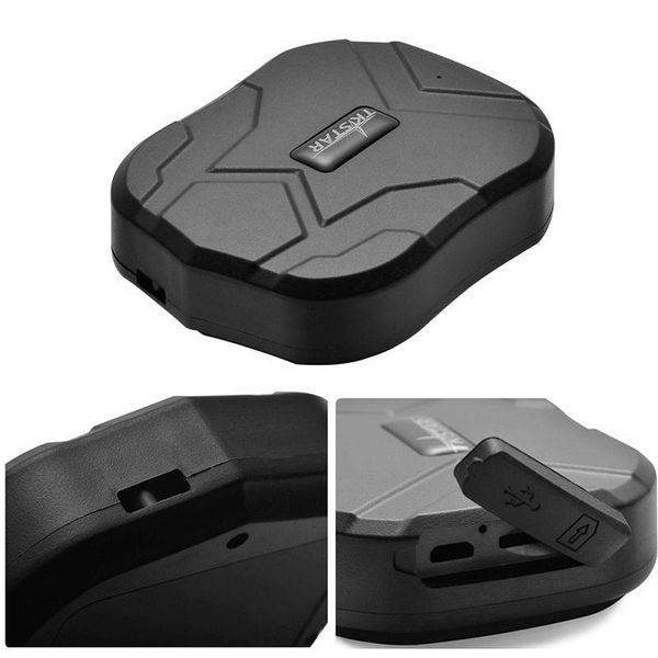 

car gps & accessories 1pcs tracker tk905 vehicle locator waterproof magnet standby 90days real time lbs position lifetime