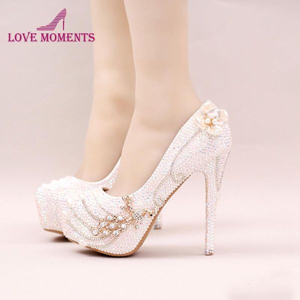 

sparkling rhinestone bridal shoes stiletto heel white crystal wedding party bling prom pumps cinderella dress, Black