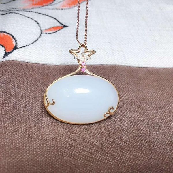 

lockets 18k gold and tian baiyu pendanth29#, Silver