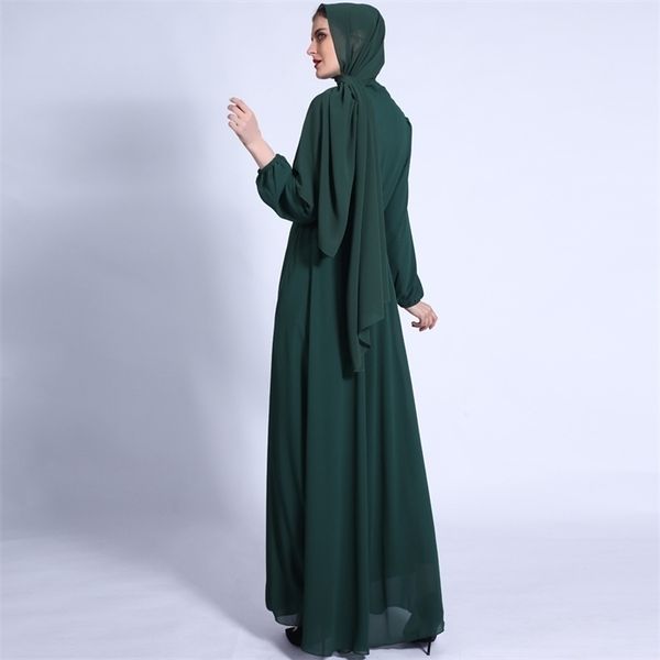 

ramadan eid mubarak chiffon abaya dubai kaftan turkey islam muslim long dress abayas african dresses for women robe longue femme, Red