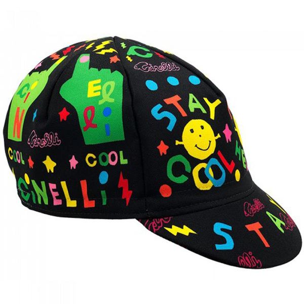 

stay cool classical cycling caps oscrolling & masks, Black