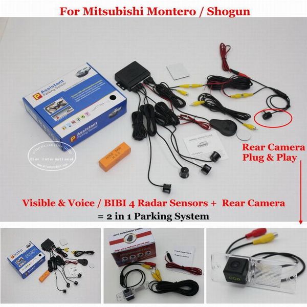 

car rear view cameras& parking sensors for mitsubishi montero / shogun sensor auto alarm system highquality rearview reverse camera