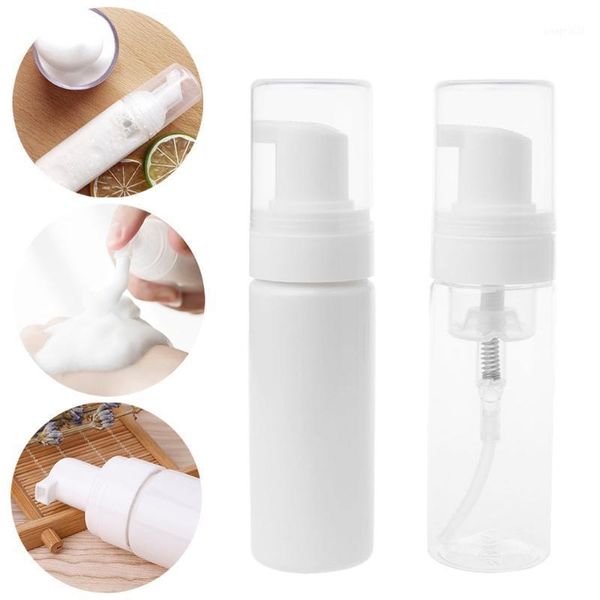 

storage bottles & jars 10pcs 50ml plastic foam pump bottle refillable empty cosmetic container cleanser soap shampoo foaming sell