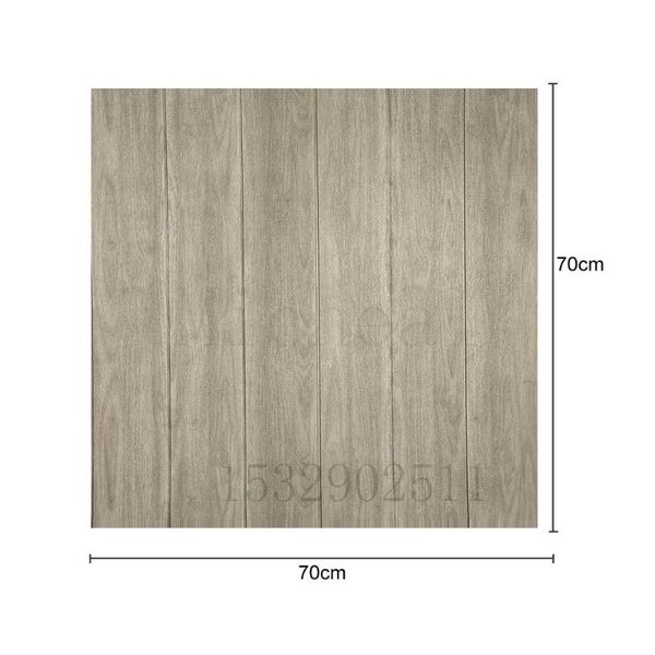 

wallpapers 3d wood grain wall sticker home decor foam waterproof covering self adhesive wallpaper for living room bedroom roof