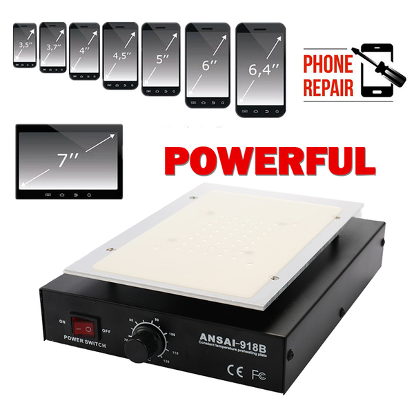 

professional hand tool sets screen separator auto heating metal phone repair machine glass removal platform plate lcd separators