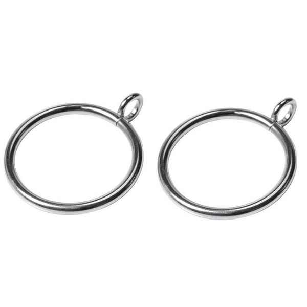

strong metal drapery window curtain ring rustproof bath rod clips other home decor