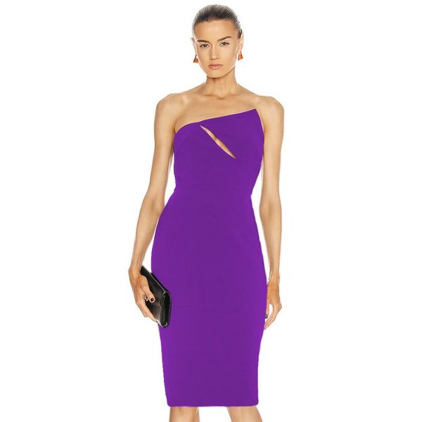 

casual dresses adyce summer black strapless bandage dress for women sleeveless hollow out club celebrity evening party lady 2021, Black;gray