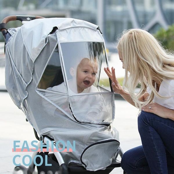 

stroller parts & accessories 57ee universal dust shield insect protection full cover summer net for baby pushchair