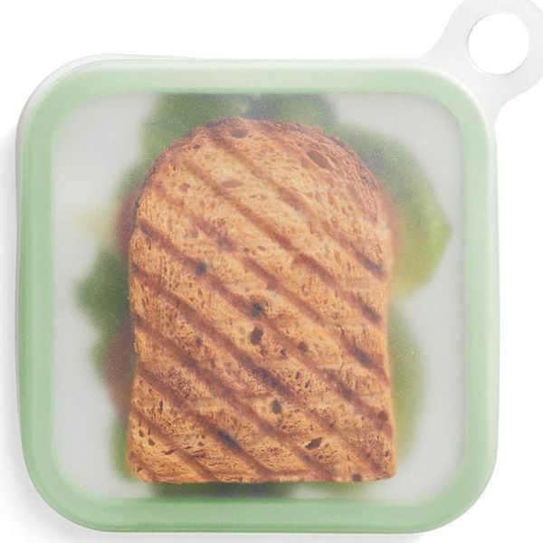 

fenkicyen sandwich lunch bento box container eco friendly lunchbox portable toast silicone plastic bread packer for kid dinnerware sets