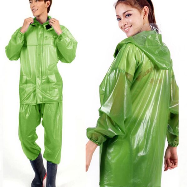

raincoats men lady windproof waterproof rain clothing transparent fishing clothes