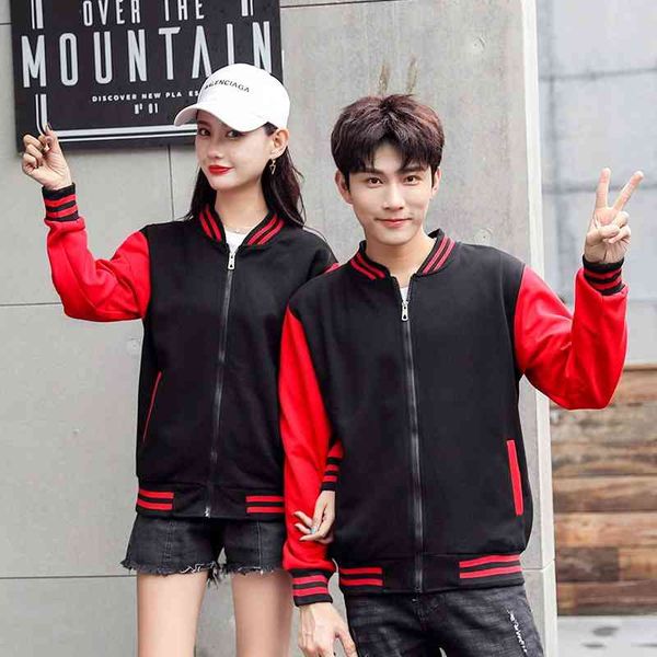 

shirt activity school uniform printed cardigan coat new plush embroidered baseball suit men's wear, Black;brown