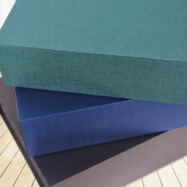 

gift wrap customized rectangular book clamshell box