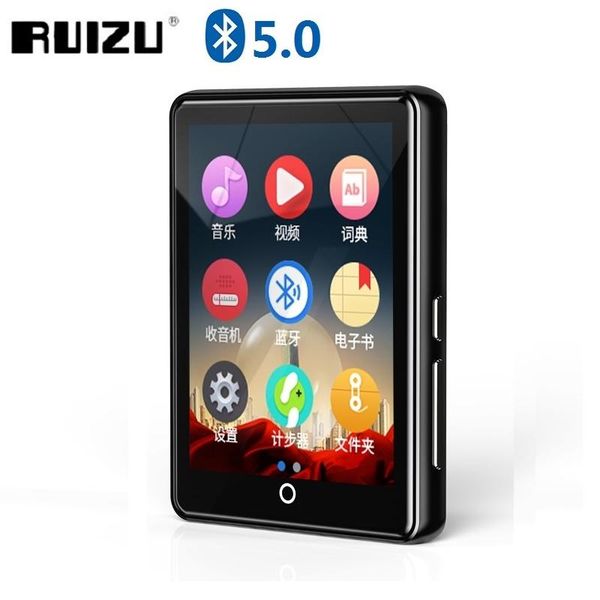 

& mp4 players metal ruizu m7 full touch screen bluetooth mp3 player 8gb 16gb hifi music with fm radio video built-in speaker