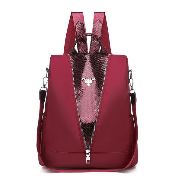 

backpack shoulder bag 2021 tide oxford cloth large student bags outdoor leisure