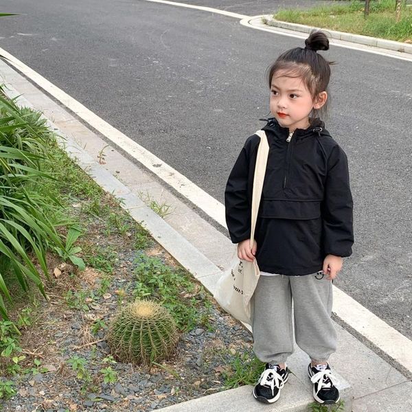 

jackets 2021 autumn arrival kids winter coats girl jacket, Blue;gray